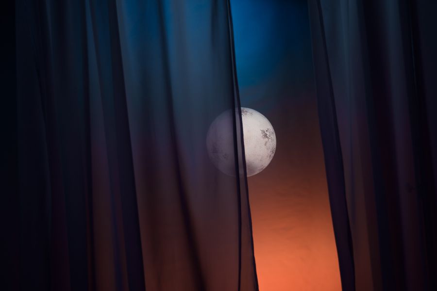 Keep curtains closed at night