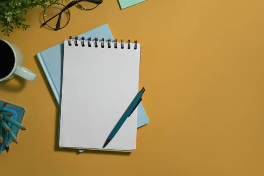 Notebook and Pen