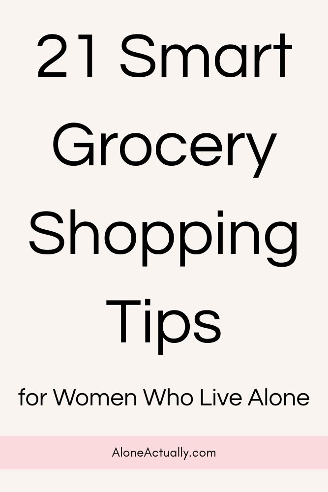 Smart Grocery Shopping Tips Pin