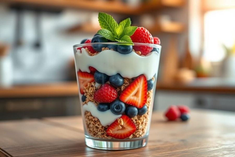 Greek Yogurt Parfait 