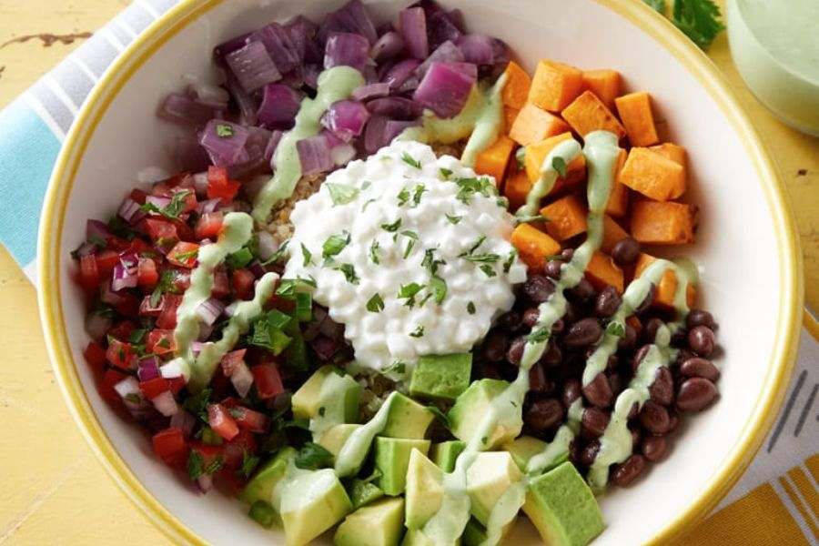 Sweet Potato & Black Bean Bowl