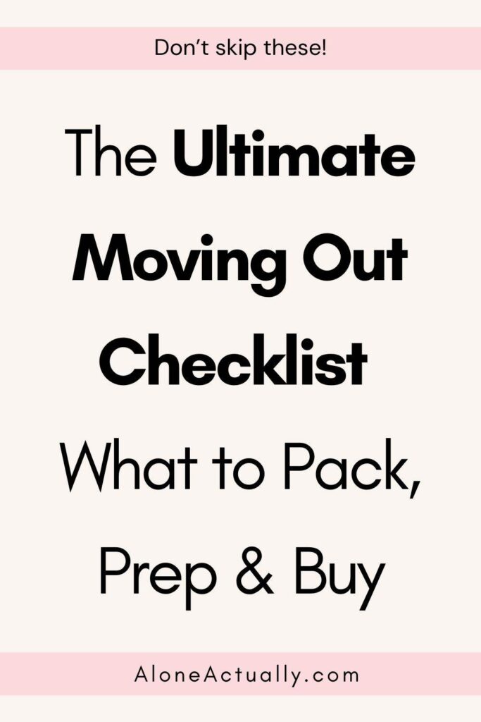 Apartment List Moving Checklist Pin