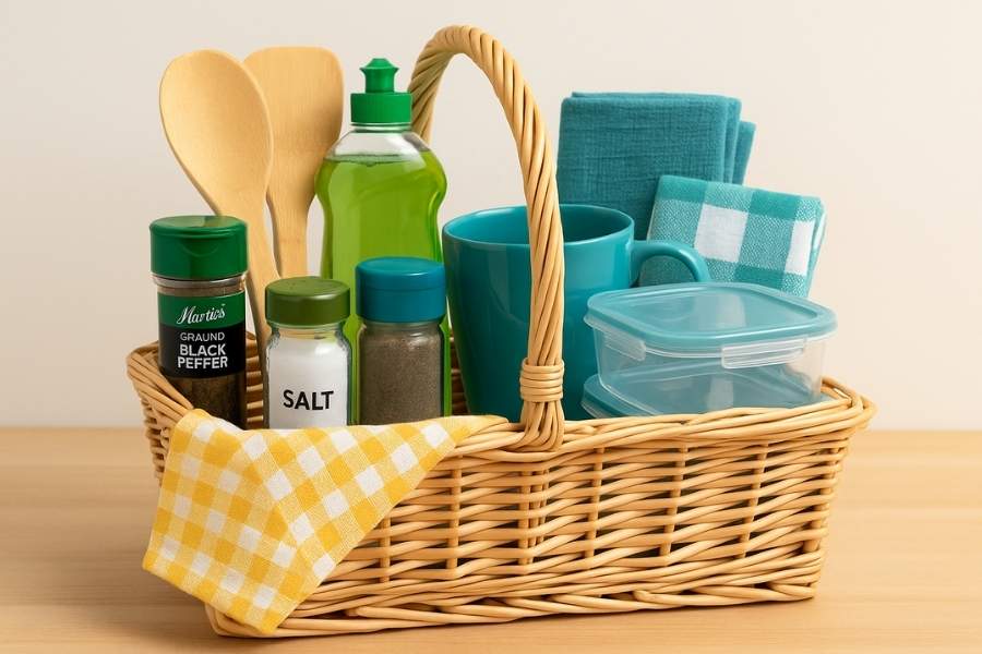 First Apartment Gift Basket Ideas 1