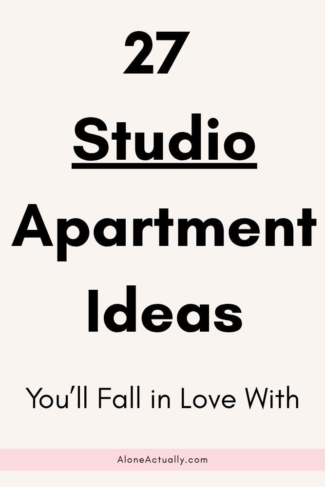 Studio Apartment Ideas