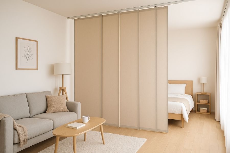 Studio Apartment Divider Ideas 6
