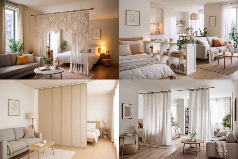 Studio Apartment Divider Ideas