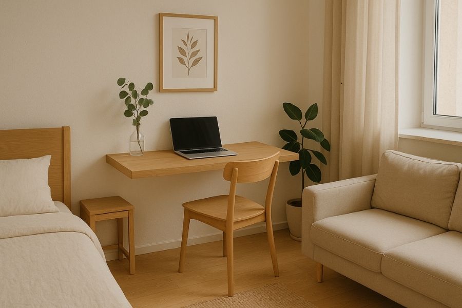 Tiny Studio Apartment Ideas 5
