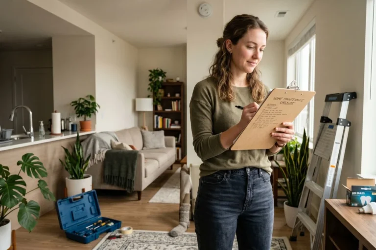 Home Maintenance Checklist for Women Living Alone
